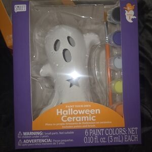 Halloween Ceramic Ghost Paint Kit